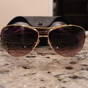 Ray-Ban metal aviator sunglasses
